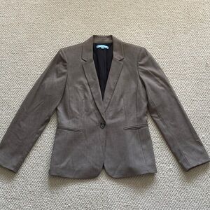 Antonio Melani Brown Blazer Suit Jacket Workwear Women’s Business Size 6 EUC